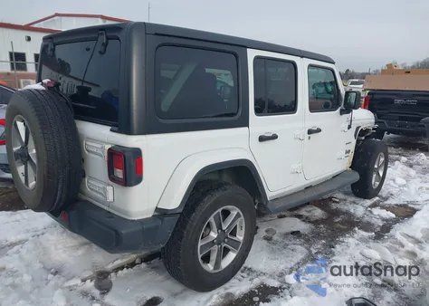 2019 Jeep Wrangler Unlimited Sahara 4X4 from USA, damaged, VIN 1C4HJXEG7KW553016